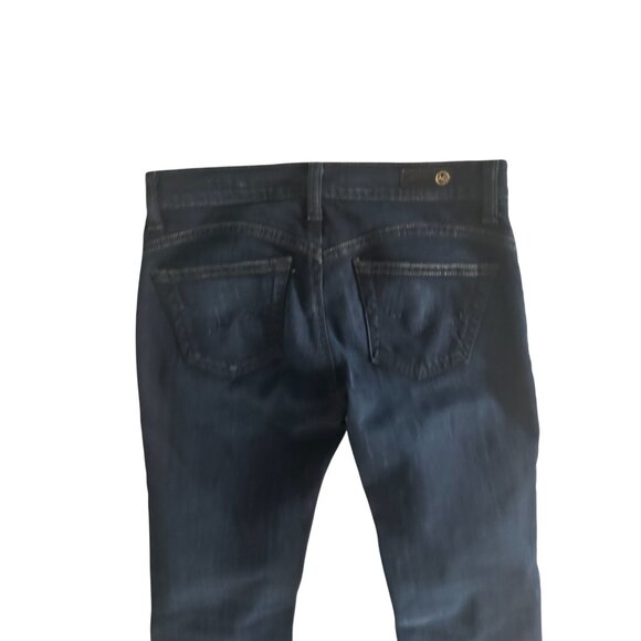 AG ADRIANO GOLDSCHMIED The Legend Dark Wash Flare Leg Jeans Size 25 - Picture 7 of 8